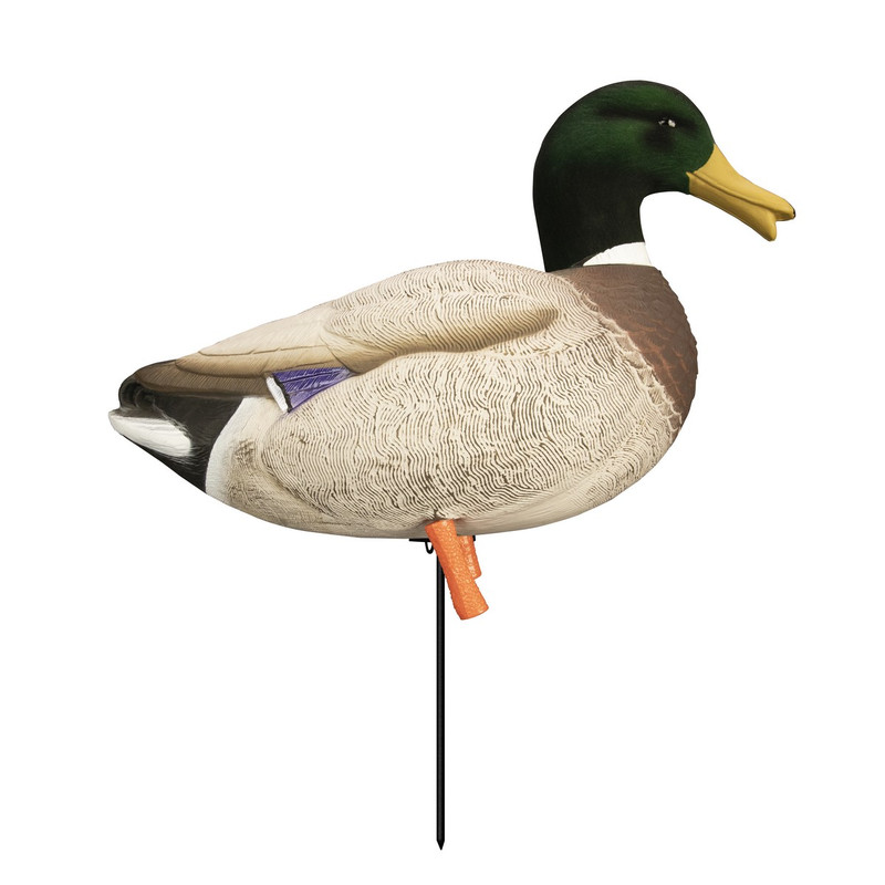 Higdon Full-Body Magnum Mallard Duck Decoys with Flocked Heads Variety 6 Pack